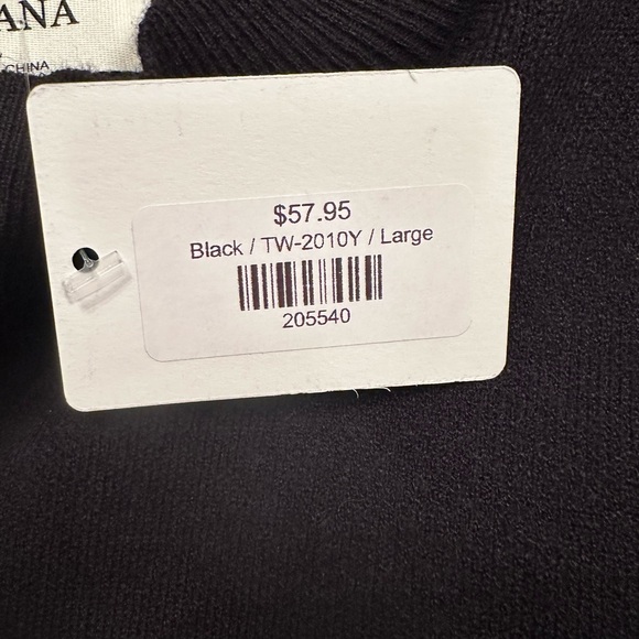 ZENANA bell sleeve sweater. NBW. NWT. Bust is 26” across - Picture 4 of 4